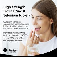 New Leaf Biotin Tablets